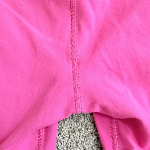 Lululemon 7” Align Biker Short Sonic Pink High Rise Activewear Mid-Thigh Size 2 - Picture 6 of 7